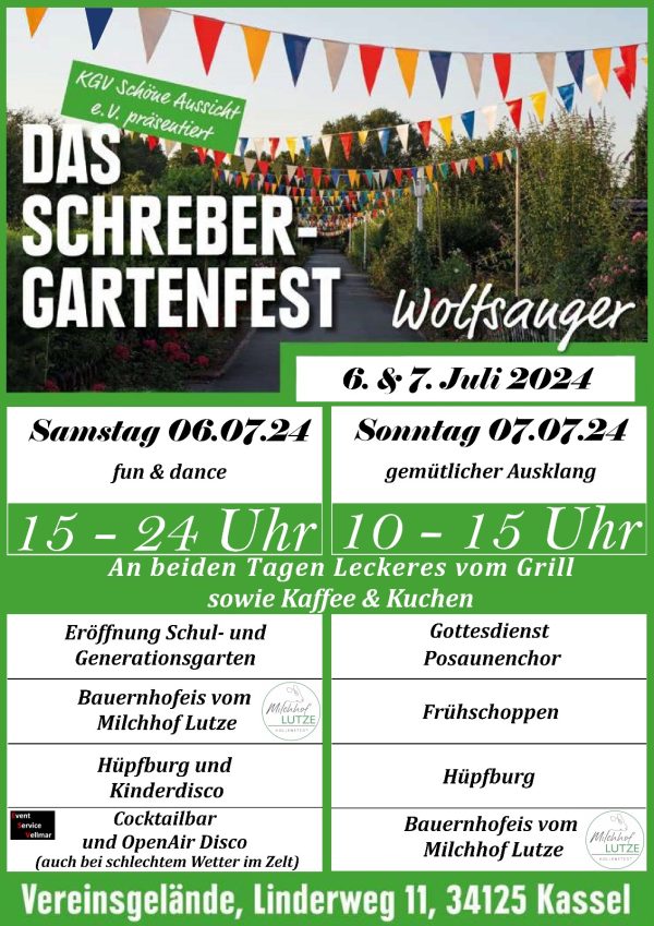 Das Schrebergartenfest Wolfsanger 2024